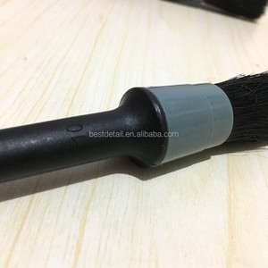 5-Set di Pulizia Lavaggio <span class=keywords><strong>Auto</strong></span> Nero Grigio Dei Capelli <span class=keywords><strong>Auto</strong></span> Detailing Car Spazzola <span class=keywords><strong>per</strong></span> <span class=keywords><strong>Interni</strong></span> In Pelle di Cinghiale Assetto Ruote - Product Image 5