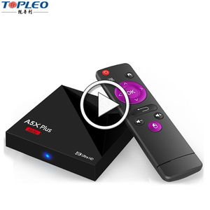 <span class=keywords><strong>KODI</strong></span> 17.1 RK3328 1G 8G <span class=keywords><strong>download</strong></span> del software android 7.1 smart tv free to air set top box con USB 3.0 host - Product Image 1
