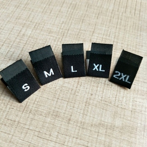 Etiqueta tejida <span class=keywords><strong>para</strong></span> <span class=keywords><strong>ropa</strong></span>, tamaño estándar, barata - Product Image 6