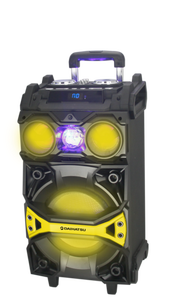 Ngoài trời di động không dây màu xanh răng karaoke PA Loud Speaker - 8 loa siêu trầm hệ thống âm thanh với DJ - Product Image 5