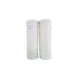 High quality water and oil proof anti-static PTFE coated polyester dust filter bag