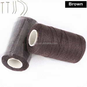 Filo per <span class=keywords><strong>Extension</strong></span> <span class=keywords><strong>Capelli</strong></span> HARMONY, Rotolo Piccolo in Cotone Nero, Marrone, Biondo, 100m-110m per Cucire <span class=keywords><strong>Extension</strong></span>, Consegna in 1-3 Giorni - Product Image 6