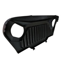 Grille J282 pour Jeep Wrangler TJ 1997-2006, grille avant, matériau ABS, accessoires de voiture, grilles de course