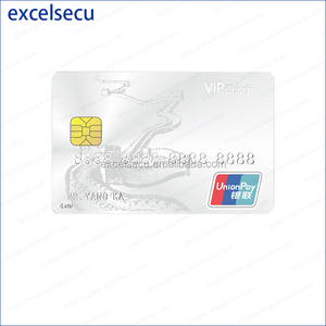 ISO Tamaño Estándar de Plástico ABS de alta Seguridad En Contacto Con Chip de Tarjeta <span class=keywords><strong>Visa</strong></span> - Product Image 2
