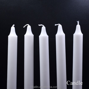 Bougie blanche en cire de paraffine, impression typographique, artisanale, pour fête d'anniversaire à <span class=keywords><strong>Maurice</strong></span>, cadeau gratuit - Product Image 1