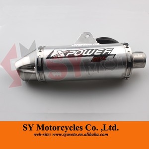 Dirt bike T4 di scarico In lega di Alluminio Silenziatore silenziatore - Product Image 5