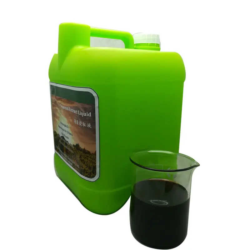 Fertilizante líquido orgánico de riego por goteo, precio, fertilizante de algas marinas ascophyllum nodosum