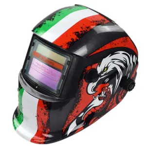 iron man helmet leather welding mask