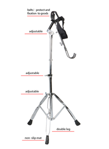 Hebikuo g201f Chất lượng cao trống kệ đứng cho DJEMBE đa năng nhạc cụ đứng - Product Image 3