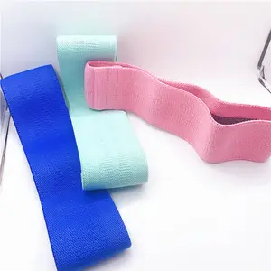 2019 High Quality 3pcs Set Hip Circle bands Gym Fabric Resistance Band 3 resistance level loop bands