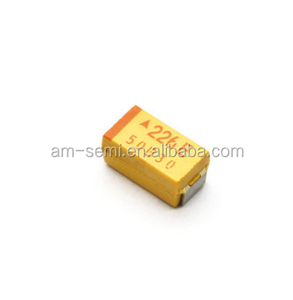 Nuovo condensatore originale del tantalio di SMD di IC Tantal 33uF 10V 10% caso C - Product Image 5