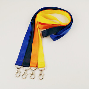 Portachiavi in bianco della cinghia di collo del telefono <span class=keywords><strong>cellulare</strong></span> di Nylon normale su ordinazione promozionale all'ingrosso poco costoso della cina - Product Image 3