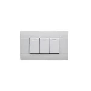 High end pakistan switch plate wall switch socket different types of electrical switches