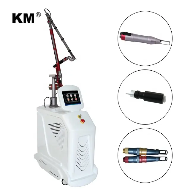 532nm 755nm 1064nm Nd Yag Q-switched Pico Second Sure Pico Laser Nd Yag Tattoo Remover Picosecond Laser Machine