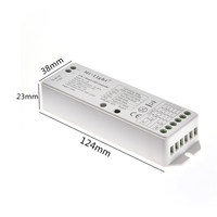 Milight LS2 RGBWW rgb cct 2,4G inalámbrico 5 en 1 inteligente controlador de Led para la tira del led