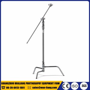 Estudio fotográfico profesional 40 pulgadas <span class=keywords><strong>de</strong></span> vídeo cámara telescópica móvil compacto par led <span class=keywords><strong>trabajo</strong></span> luz boom soporte C - Product Image 1