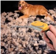 оптовая Длинные волосы / Короткая версия волос Pet Кисть Deshedding инструмент для гигантских собак / большой кошки, принимает P