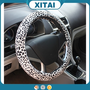 Ventes chaudes fashional imprimé léopard couverture de <span class=keywords><strong>volant</strong></span> de voiture pour les filles avec le meilleur prix - Product Image 4