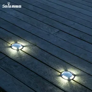 Savia Led IP67 Waterdichte Outdoor Tuin Licht Aluminium 12VDC Grondspots Voor Stappen Trap Patio Yard Path Landschap Outdoor