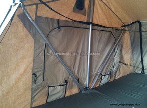 4X4 Pickup <span class=keywords><strong>Folding</strong></span> Xe Nơi Trú Ẩn Xe Tải Mái Nhà Lều Với Phần Mở Rộng - Product Image 4