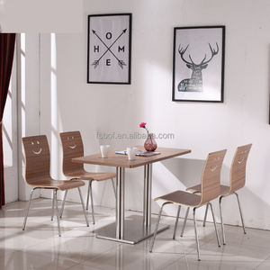 Restaurante moderno, cafetería, comedor, sillas y mesas redondas, comida rápida, escuela, cafetería, silla de mesa - Product Image 1