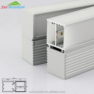 Lên Và Xuống Gương Chiếu Sáng Lịch Thi Đấu Nhôm Hồ Sơ Led Strip Light Với Diffuser Cover - Product Image 5