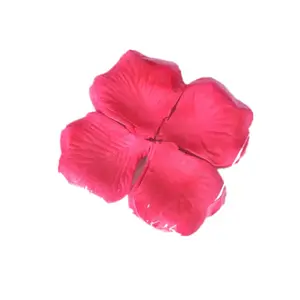 Pink Purple Silk Artificial Rose Petals Flowers for Wedding Confetti Flower Girl Bridal Shower Hotel Home Party Valentine