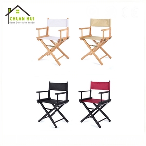 Nhiều Tùy Chọn Màu Sắc Vườn Nội Thất Bằng Gỗ Giám Đốc Ghế Với Armrest Trang Điểm Ghế - Product Image 5