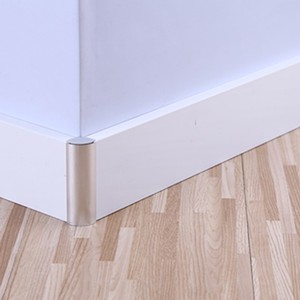 Nouvelle arrivée 60mm largeur en bois <span class=keywords><strong>d</strong></span>écoratif En Aluminium <span class=keywords><strong>plinthe</strong></span> <span class=keywords><strong>plinthe</strong></span> pour coin cuisine - Product Image 1