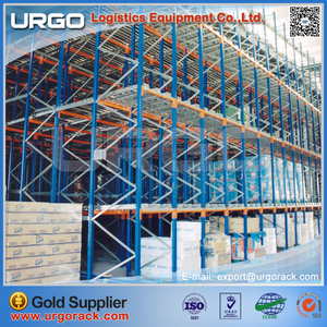 URGO Venta caliente Industrial de estanterías de acero inoxidable estante de flujo de cartón estantes de paletas - Product Image 3