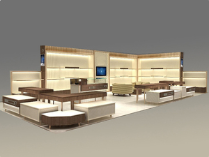 Chiosco per la vendita al dettaglio di <span class=keywords><strong>scarpe</strong></span> e borse personalizzate, prodotto in Cina, con design e prezzo ragionevole. - Product Image 6