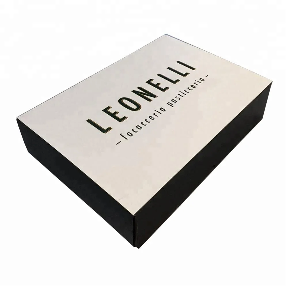 Роскошная таможня рециркулирует белый картона гофрированной бумаги Упаковочная коробка для ювелирных изделий подарочная упаковка коробка