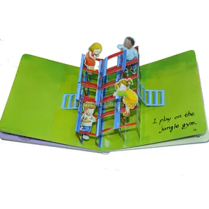 3D printing book pop up children's book printing from China golden supplier