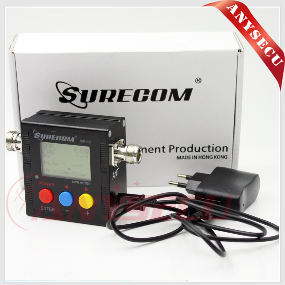 Medidor SWR Surecom SW-112VU 125-525MHz 0-120W | Potencia Y V.S.W.R. Para Radio