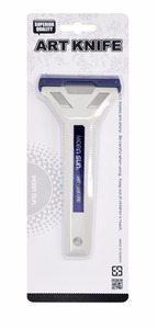 เครื่องมือทำความสะอาดผนังและพื้นหน้าต่างแบบเช้าแดดที่จับพลาสติกพร้อมใบมีดแบบเปลี่ยนได้สำหรับที่ขูดแก้ว - Product Image 2