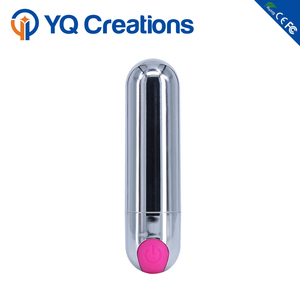 Produk Terlaris Alat Pijat Peluru Berlapis Perak dengan Lapisan Karet yang Dapat Diisi Ulang <span class=keywords><strong>Vibrator</strong></span> Peluru - Product Image 2