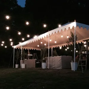 מושלם חיצוני מסיבת גן חתונת בחצר האחורית חג המולד קפה גלוב אור הנורה מחרוזות