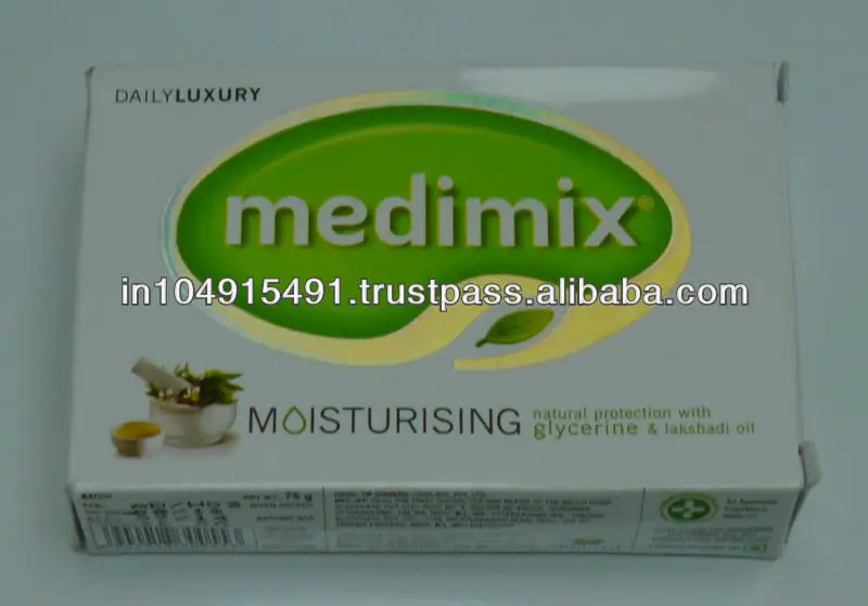 Medimix סבון, 75gm, אמיתי איורוודה, עם גליצרין & Lakshadi שמנים