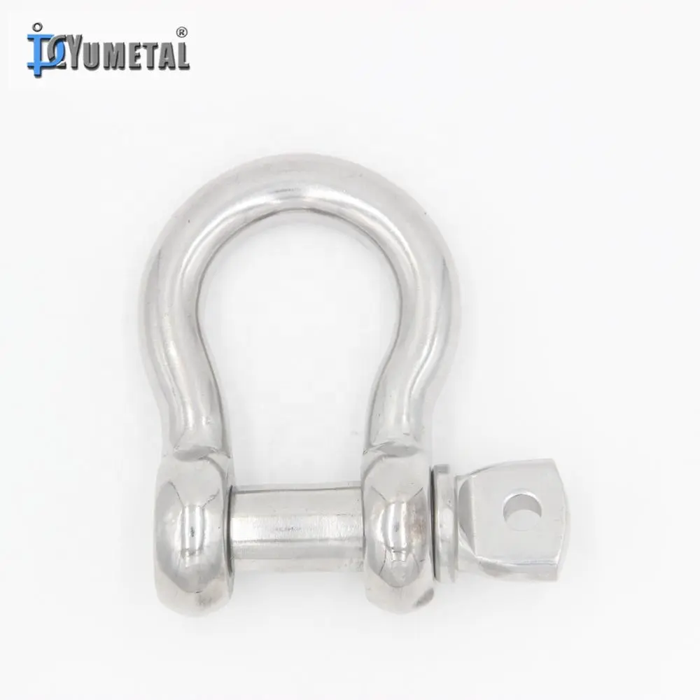 AISI316 & AISI304 Stainless Steel Shackle European Type Large Bow Shackles
