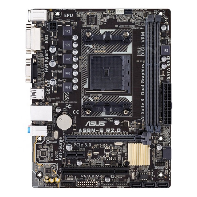 A58 Motherboard for Asus A58M-E R2.0 FM2+ DDR3 AMD Small Board