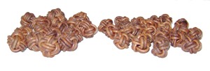 Cordon en cuir véritable fait main avec perles rondes 10mm 15mm 20mm 30mm 40mm tailles pour la fabrication de bijoux et l'artisanat - Product Image 5