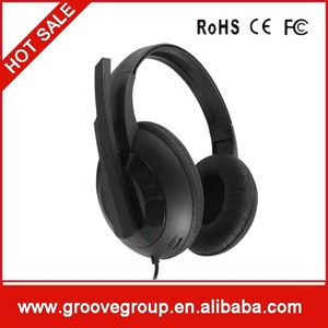 Call center casque rj11 personnalisé casques avec 2.5 mm / 2 pcs 3.5 mm plug - Product Image 3