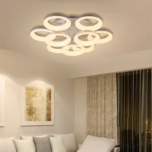 2018 New Modern Design 3 Colors 162W Contemporary LED Chandelier Remote Control