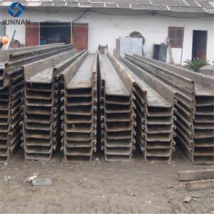 Muros de Contención, Tablestacas de Acero/Placa de Brida Laminada en Caliente, Corte de 600 mm*180 mm, Q345B - Product Image 5