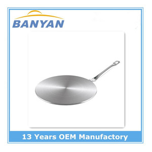 VonShef disque adaptateur diffuseur de chaleur de plaque de cuisson à induction, plaque pour faire mijoter, chenet en acier inox - Product Image 1