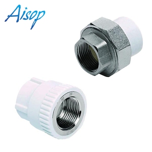 Tipos de materiales de plomería accesorios de tubería de PPR Pipe adaptadores accesorios codo rosca macho - Product Image 2