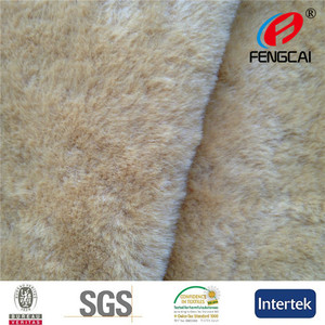 Textile de <span class=keywords><strong>la</strong></span> chine fabricant vend 100% polyester super doux corée. tissu de velours pour le jouet - Product Image 3