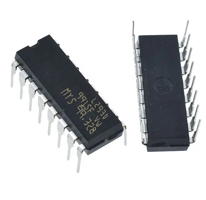 Hot selling L293 L293D DIP-16 Bipolar Motor Drive Chip Four Channel Module original new chip