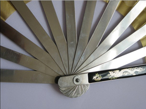 Traditioneller Chinesischer Drachen- und Phönix-Kung-Fu-Tai-Chi-Fächer aus Edelstahl - Anpassbar Unisex TJTIGER WFM001-6 - Product Image 4