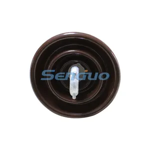 ANSI 52-1 Porselen Suspensi Disc untuk Isolator Clevis Tipe